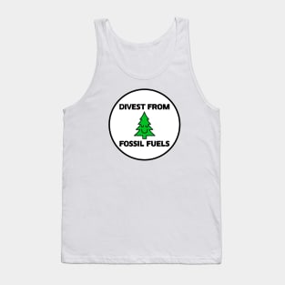 Divest From Fossil Fuels - Renewable Energy Tank Top